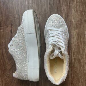 Betsey Johnson Pearl Sneakers